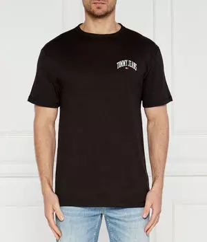 Футболка Tommy Jeans свободной посадки, черный