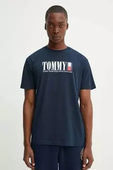 Футболка Tommy Jeans, темно-синий
