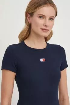 Футболка Tommy Jeans, темно-синий
