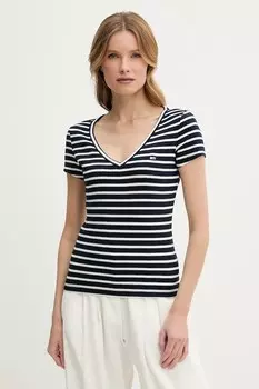 Футболка Tommy Jeans, темно-синий