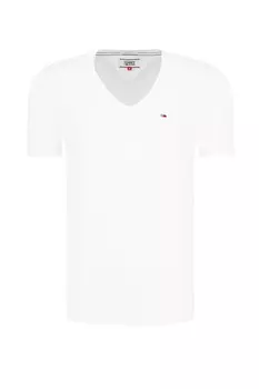 Футболка Tommy Jeans tjm original jersey regular fit, белый