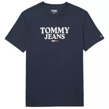 Футболка Tommy Jeans Tommy Logo, темно-синий