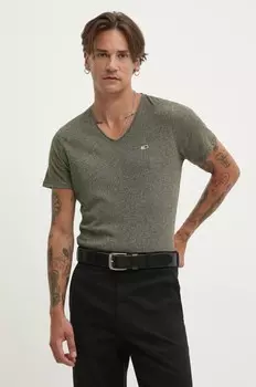 Футболка Tommy Jeans, зеленый