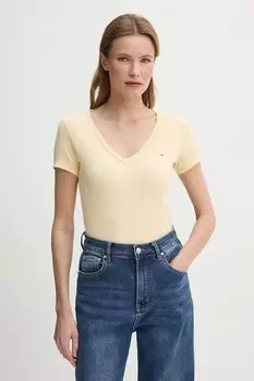 Футболка Tommy Jeans, желтый