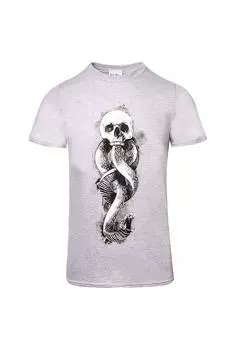 Футболка «Тёмная метка» Harry Potter, серый