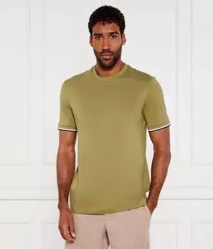Футболка Томпсон 04 Regular fit Boss, зеленый