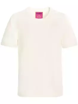 Футболка тонкой вязки Barrie, белый