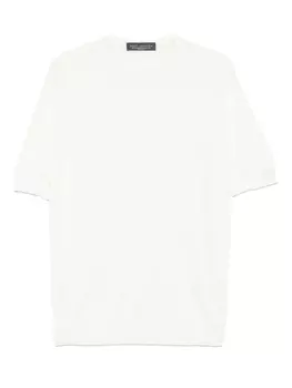 Футболка тонкой вязки Brett Johnson, белый