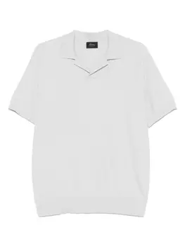 Футболка тонкой вязки Brioni, серый