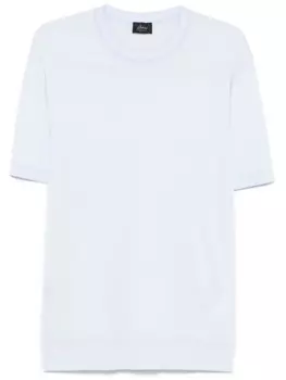 Футболка тонкой вязки Brioni, синий