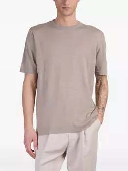 Футболка тонкой вязки Costumein, коричневый