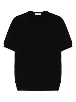 Футболка тонкой вязки Cruciani, черный