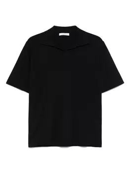 Футболка тонкой вязки Cruciani, черный