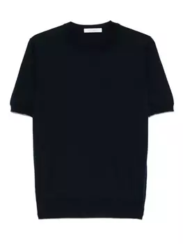 Футболка тонкой вязки Cruciani, синий