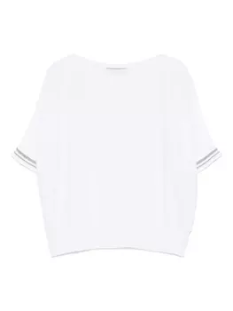 Футболка тонкой вязки D.Exterior, белый