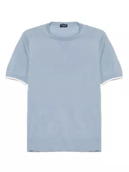 Футболка тонкой вязки Drumohr, синий