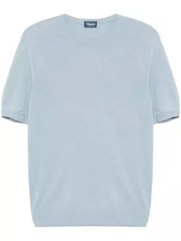 Футболка тонкой вязки Drumohr, синий