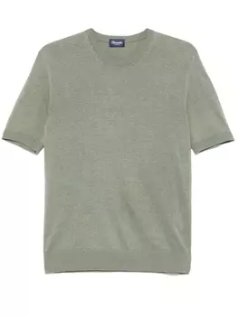 Футболка тонкой вязки Drumohr, зеленый