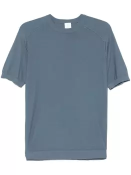 Футболка тонкой вязки Eleventy, синий