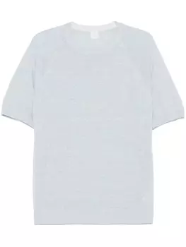 Футболка тонкой вязки Eleventy, синий