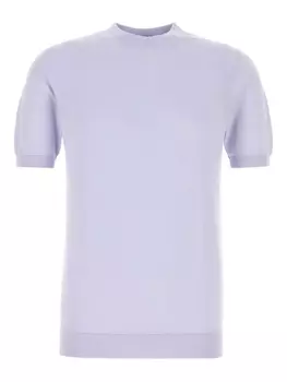 Футболка тонкой вязки Fedeli, фиолетовый