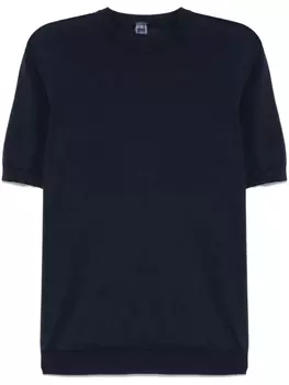 Футболка тонкой вязки Fedeli, синий