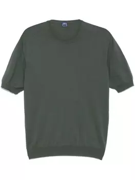 Футболка тонкой вязки Fedeli, зеленый