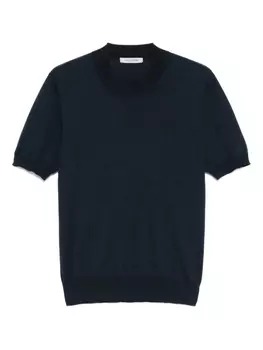 Футболка тонкой вязки Fileria, синий