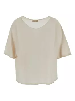 Футболка тонкой вязки Gentry Portofino, нейтральный