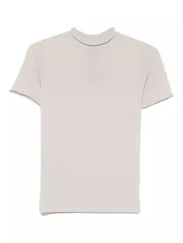 Футболка тонкой вязки Giorgio Armani, серый