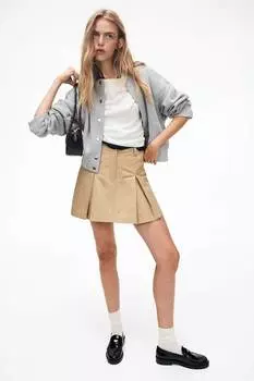 Футболка тонкой вязки H&M, бежевый