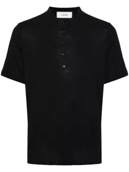 Футболка тонкой вязки Lardini, черный