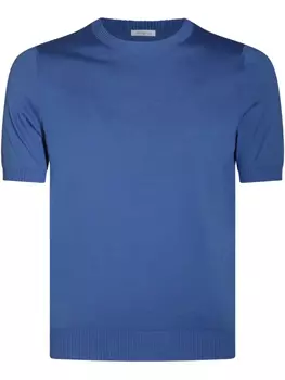 Футболка тонкой вязки Malo, синий