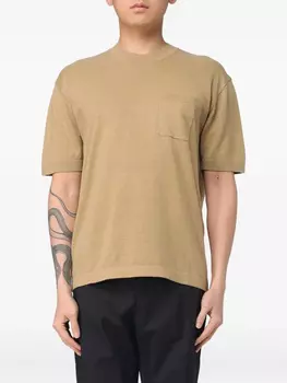 Футболка тонкой вязки Paolo Pecora, нейтральный