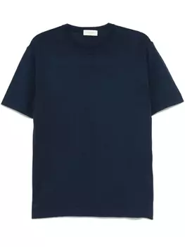 Футболка тонкой вязки Piacenza Cashmere, синий