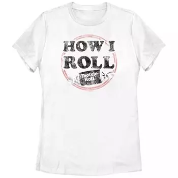 Футболка Tootsie Roll How I Roll Badge для юниоров с графическим рисунком Licensed Character