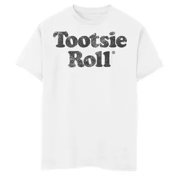Футболка Tootsie Roll с простым логотипом и рисунком для мальчиков 8–20 лет Licensed Character