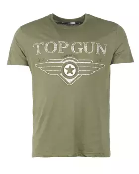Футболка TOP GUN "Bling TG20193018", оливковый