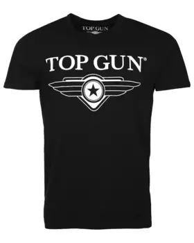 Футболка TOP GUN "Cloudy TG20191006", черный