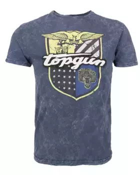 Футболка TOP GUN "Insignia TG20191064", цвет морской волны