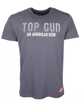 Футболка Top Gun, пыльный синий