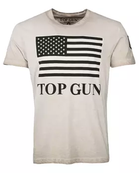 Футболка TOP GUN Search TG20191024, цвет dark beige