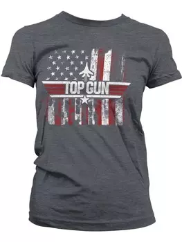 Футболка TOP GUN, серый