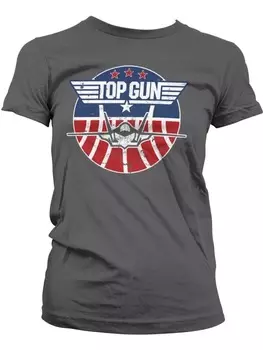 Футболка TOP GUN, серый