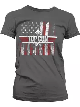 Футболка TOP GUN, серый