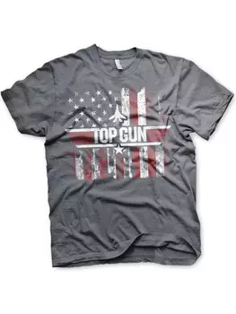 Футболка TOP GUN, серый