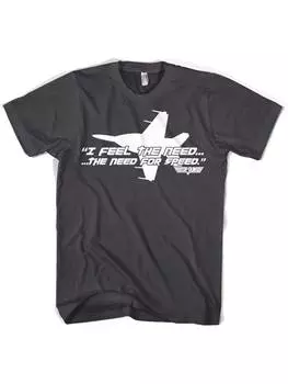 Футболка TOP GUN, серый