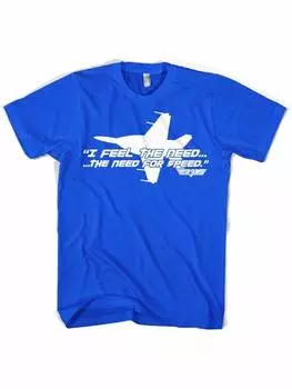 Футболка TOP GUN, синий