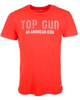 Футболка Top Gun, светло-красный
