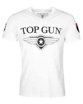 Футболка TOP GUN "TG20191004", белый